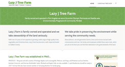 Desktop Screenshot of lazyjtreefarms.com