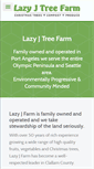 Mobile Screenshot of lazyjtreefarms.com